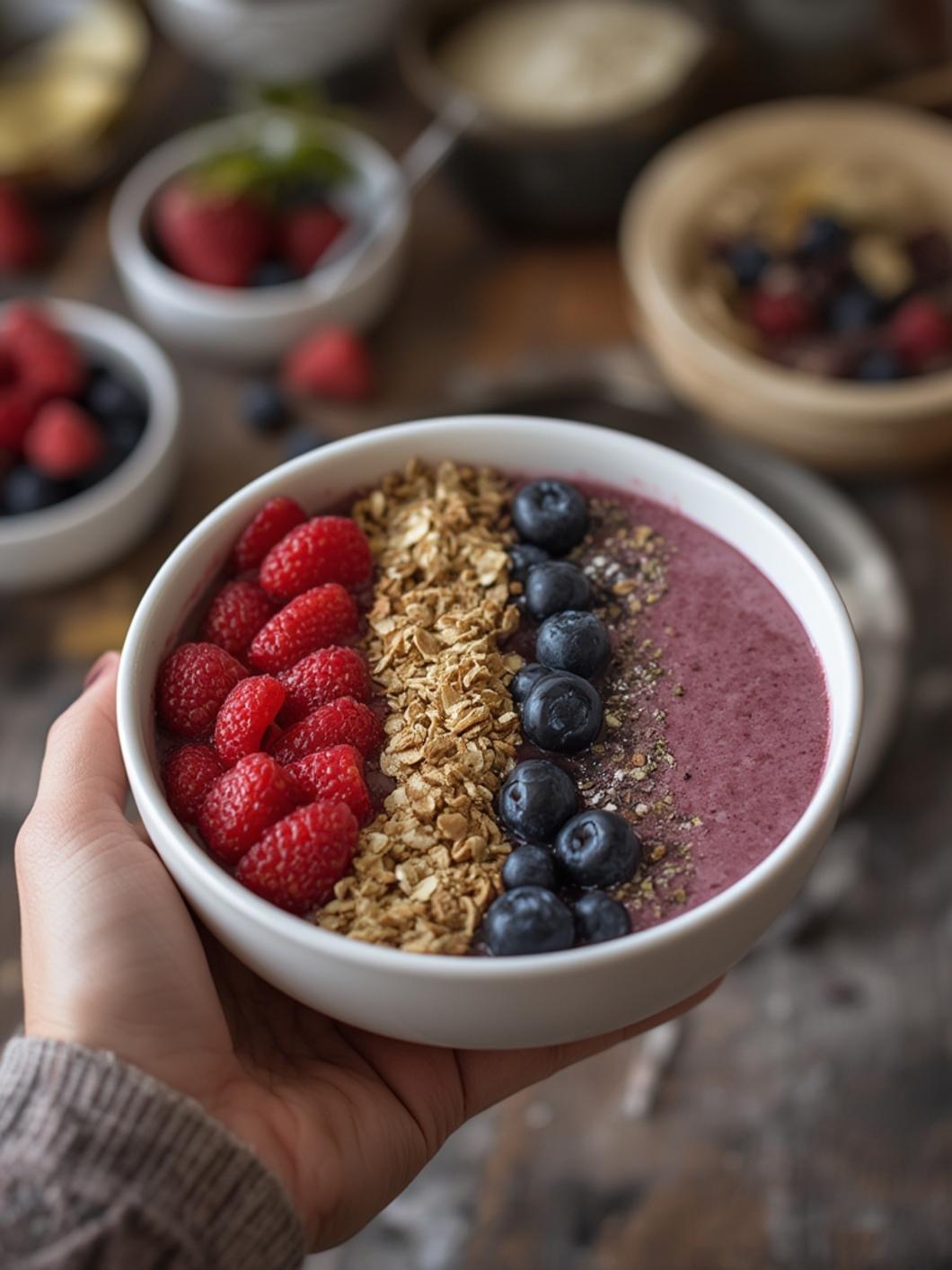 Berry Chia Smoothie Bowl