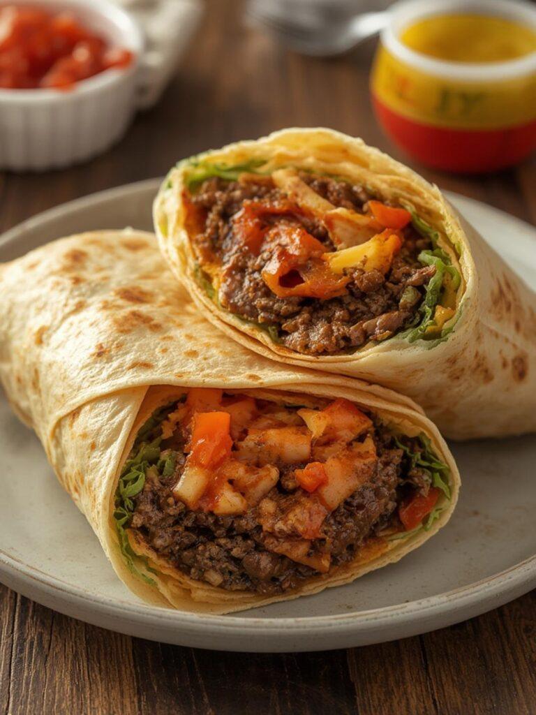 Big Mac Wraps served