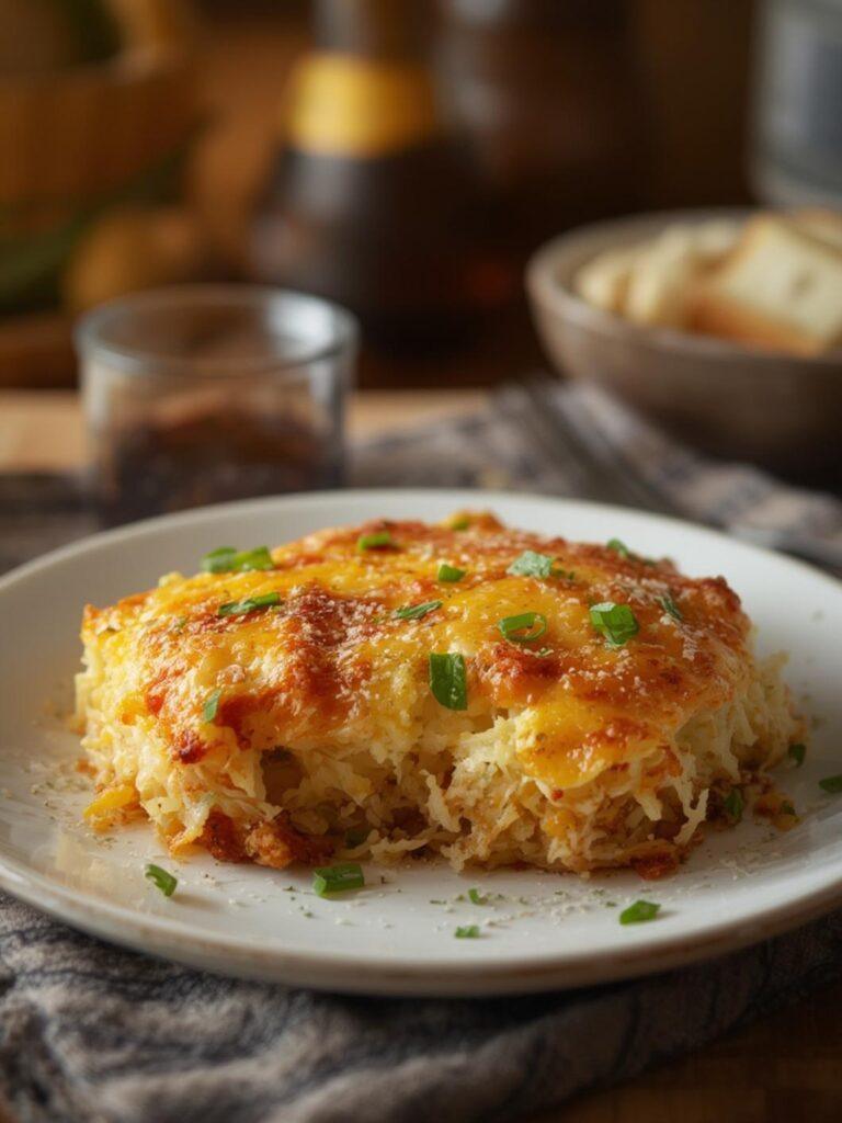Cheesy Hashbrown Bake
