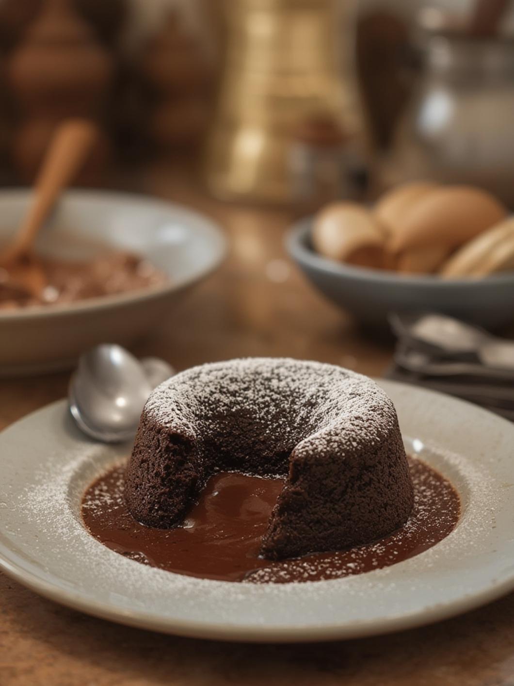 Chocolate Lava Cake (2 Ingredients)