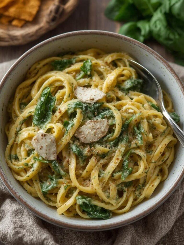 Creamy Spinach Pasta
