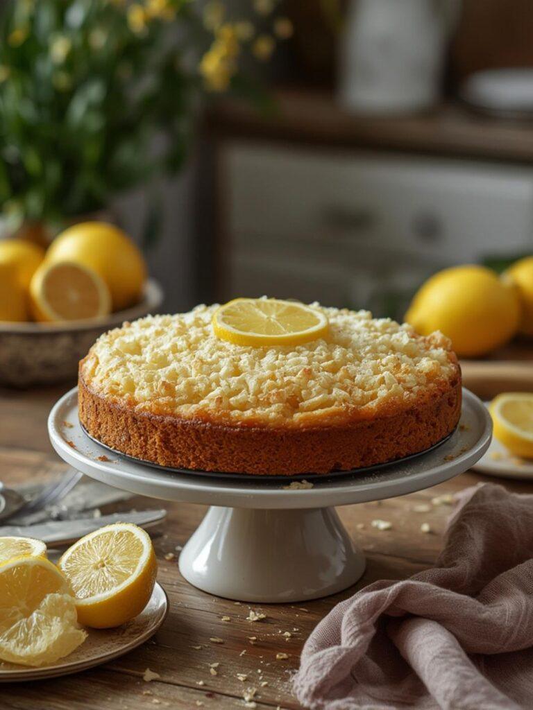 Lemon Dump Cake