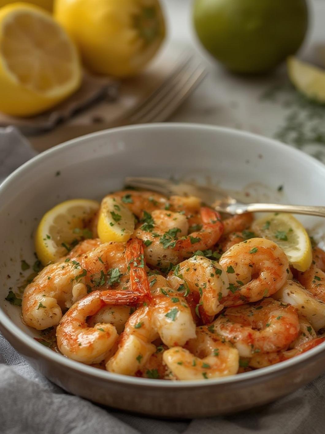 Lemon Garlic Shrimp