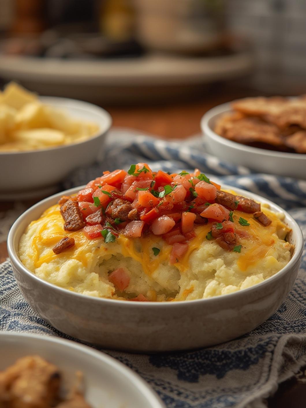 Loaded Mashed Potato Casserole