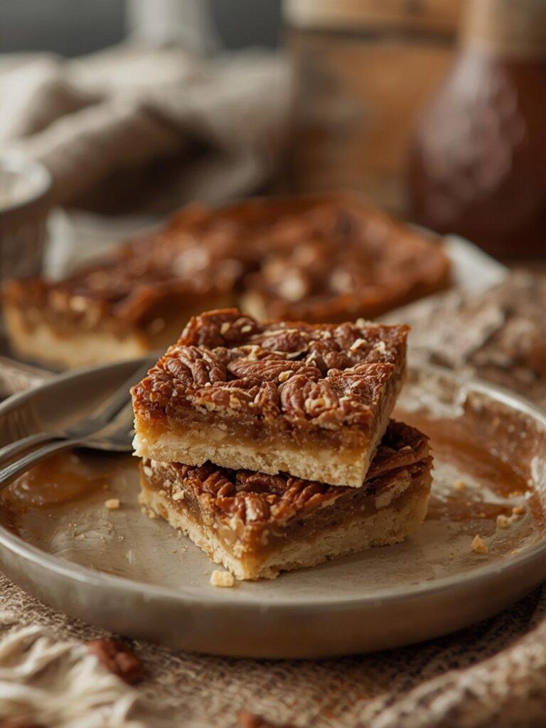 Maple Pecan Pie Bars
