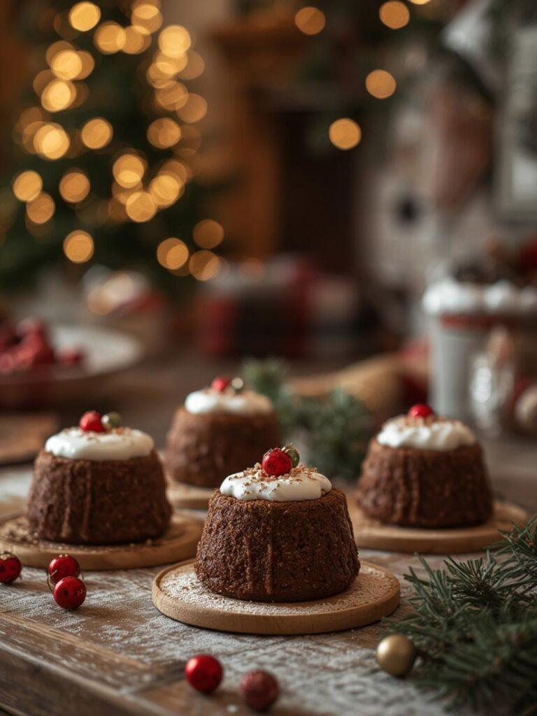 Mini Christmas Cakes