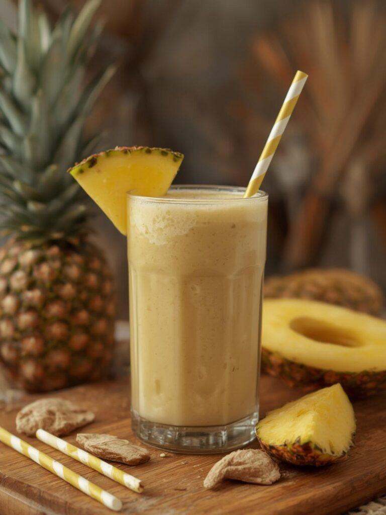 Pineapple Ginger Fat-Burn Smoothie