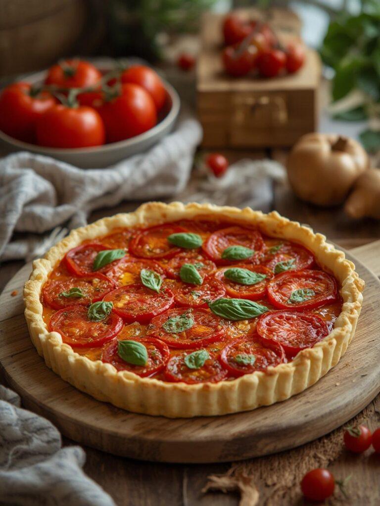 Puff Pastry Tomato Tart