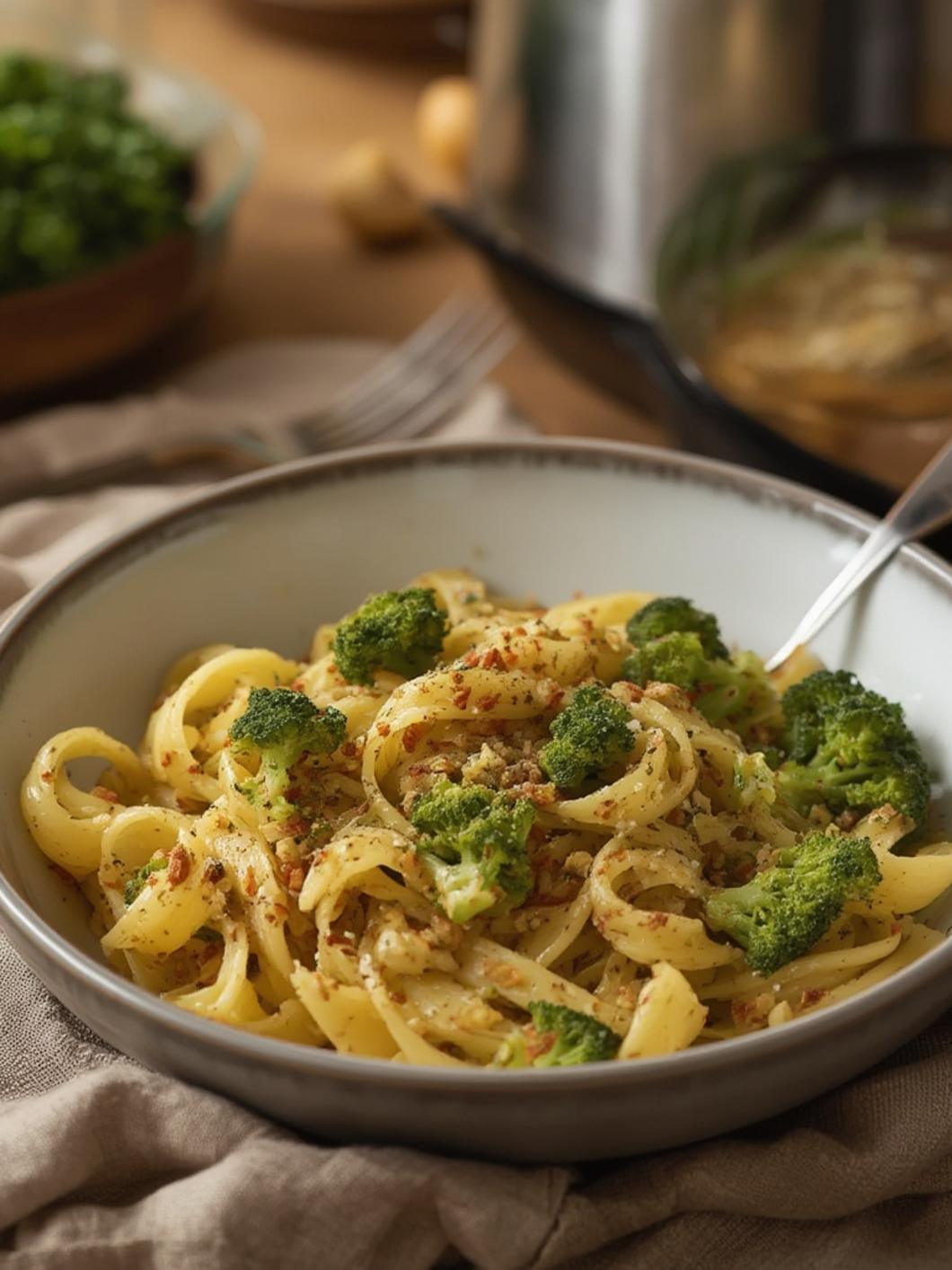 Really Quick Broccoli Pasta