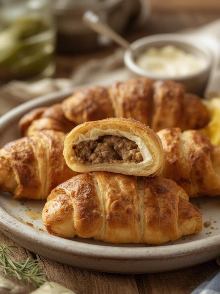 Sausage Cream Cheese Crescents