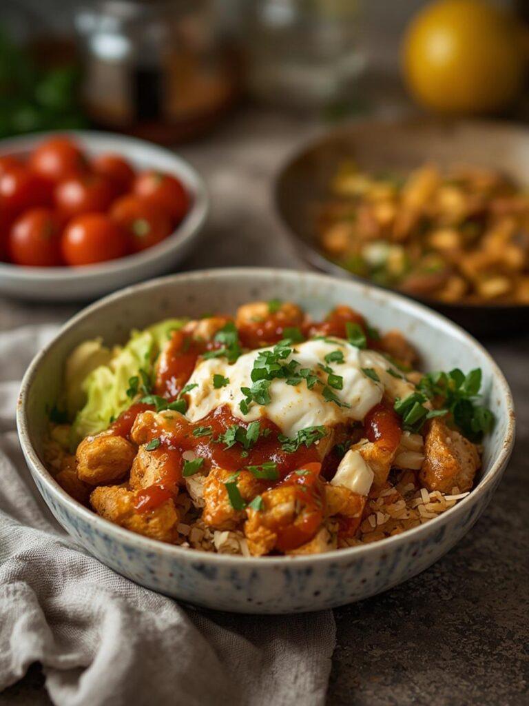 Spicy Chicken Burrito Bowl