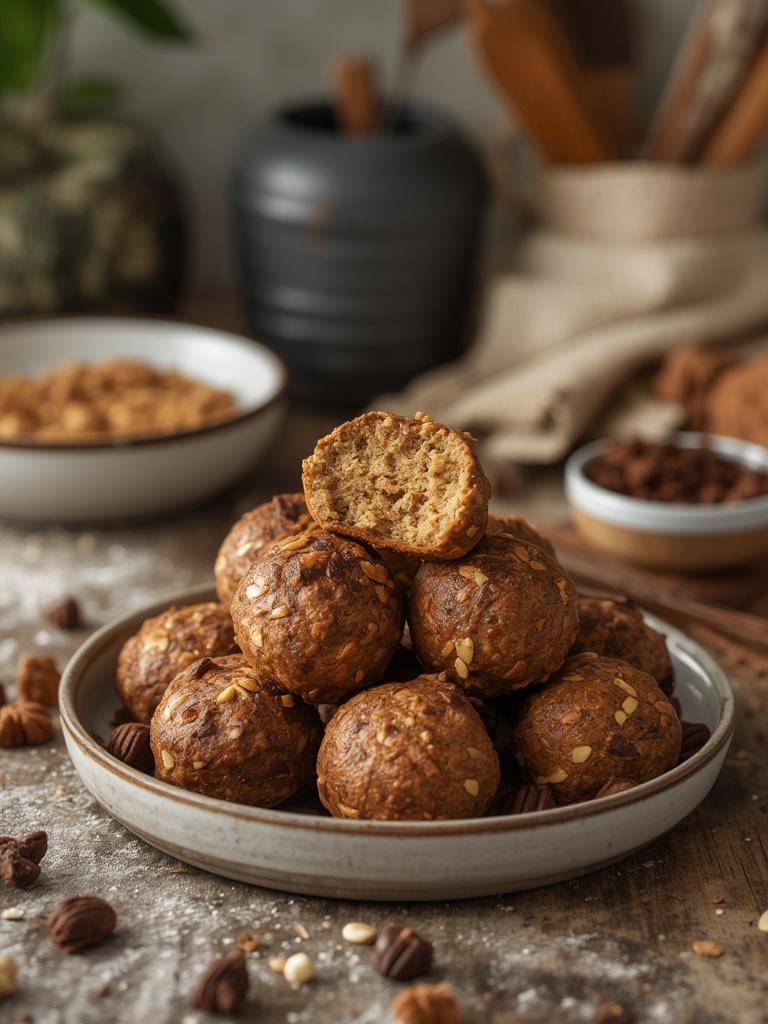 protein balls served