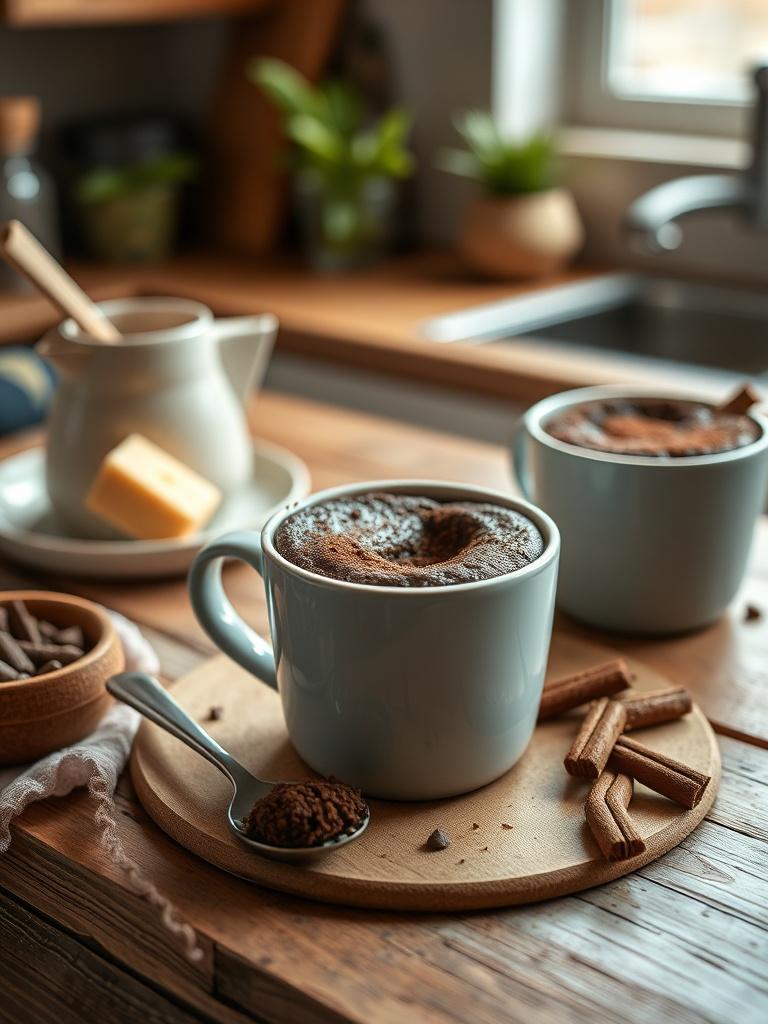 5-Minute Chocolate Mug Cake