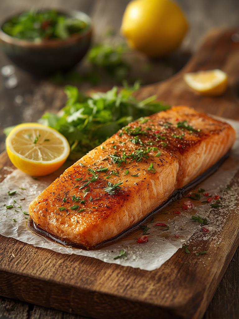 Air Fryer Salmon