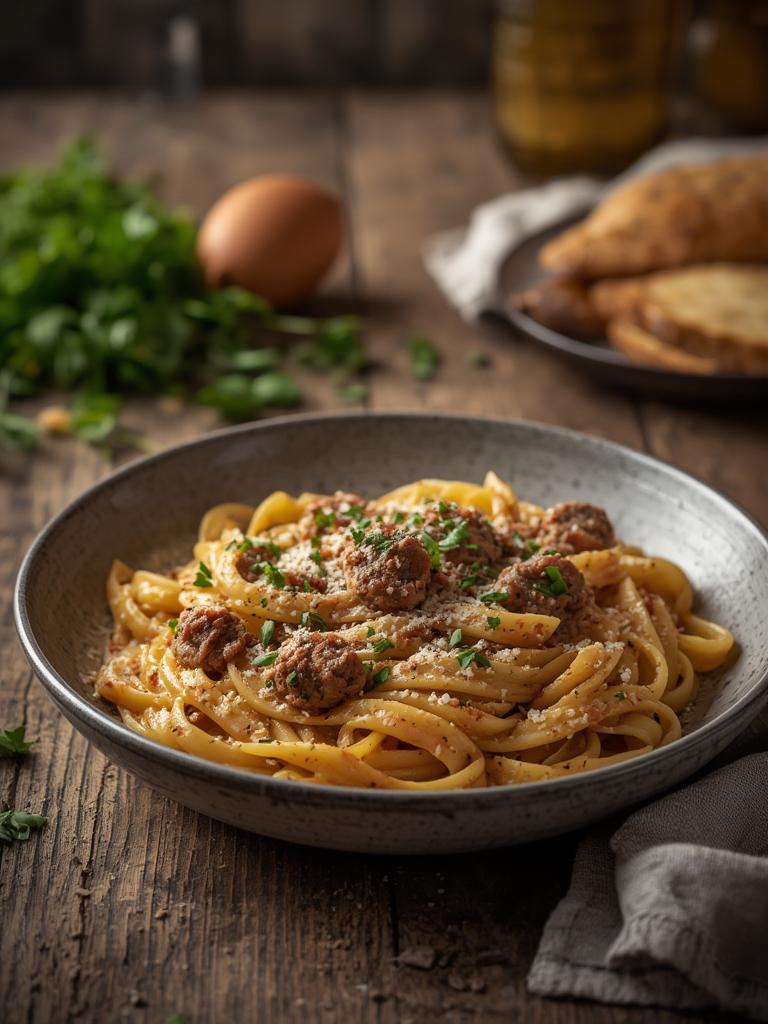 Creamy Sausage Pasta