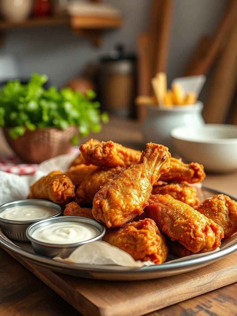 Crispy Oven Chicken Wings