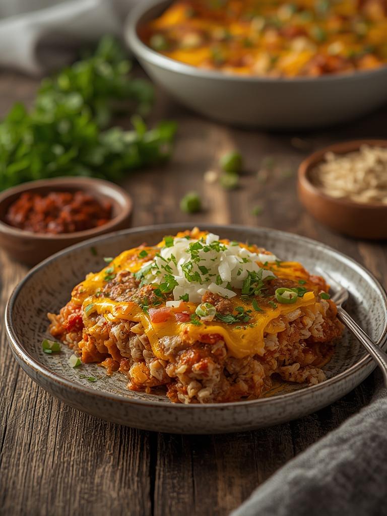 Easy Baked Burrito Casserole