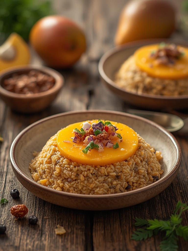 Mango Ube Sticky Rice