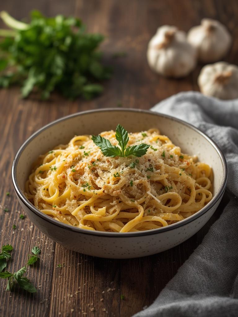 One-Pot Garlic Parmesan Pasta