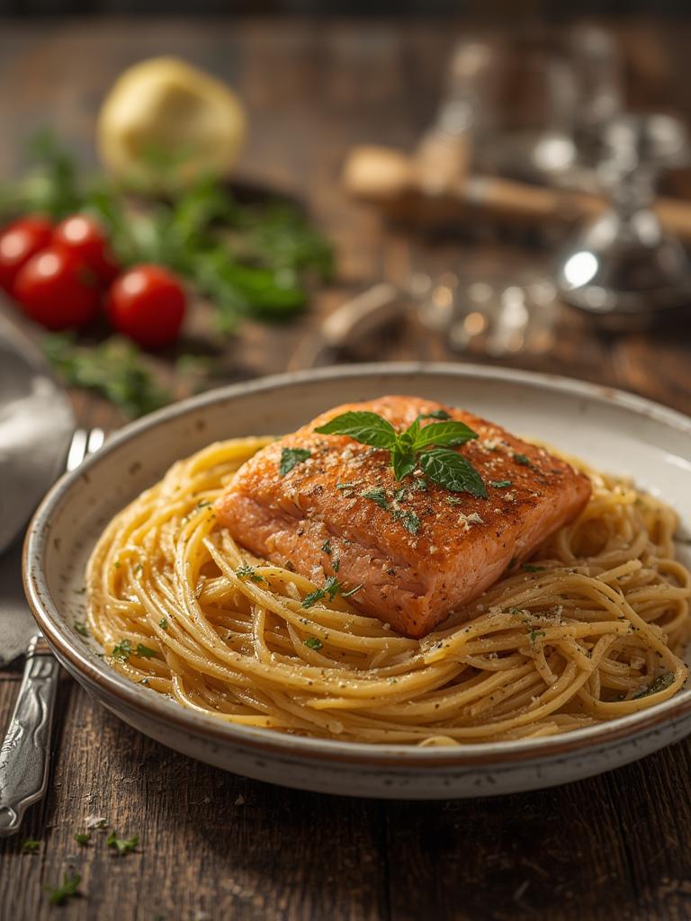 Salmon Pasta