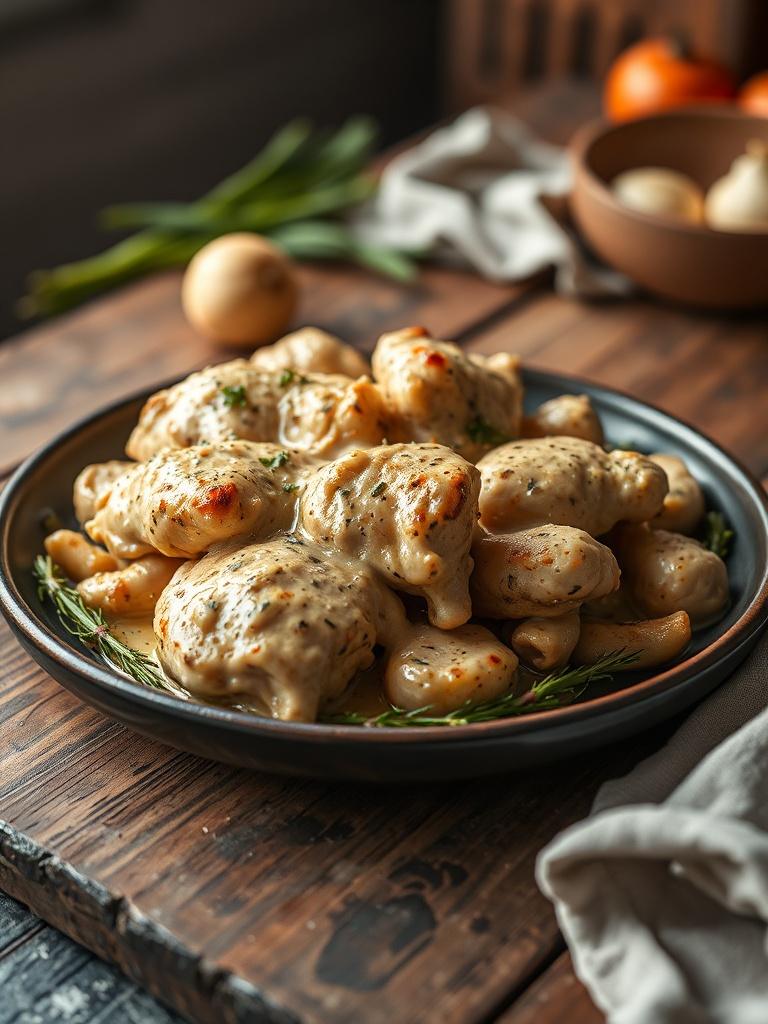 Creamy Garlic Chicken