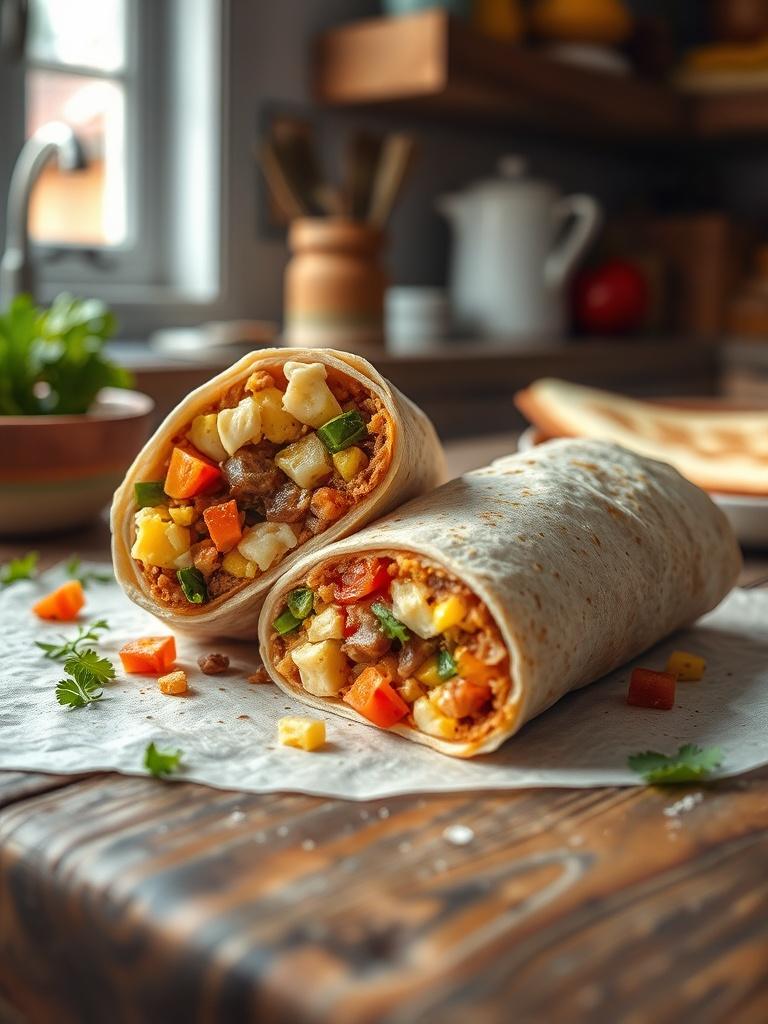 Loaded Breakfast Burrito