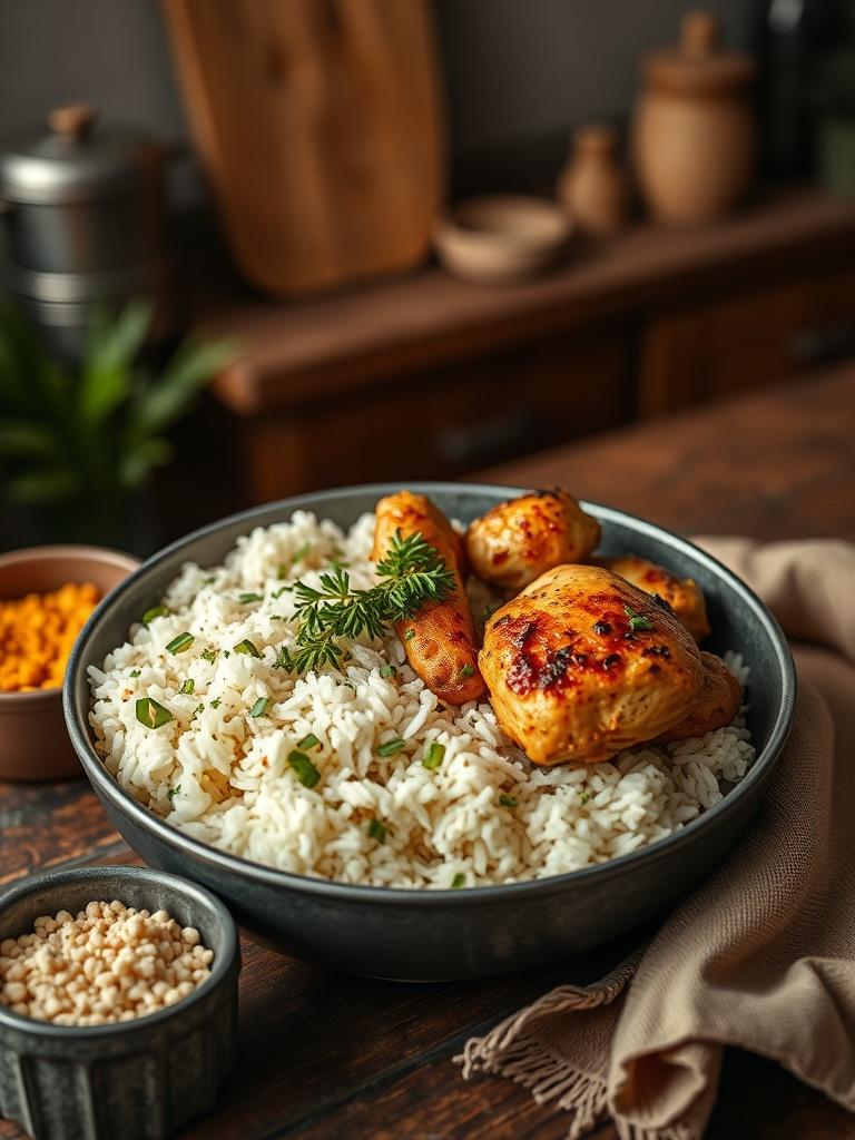 One-Pot Chicken & Rice Meal Prep (Cheap + Easy)