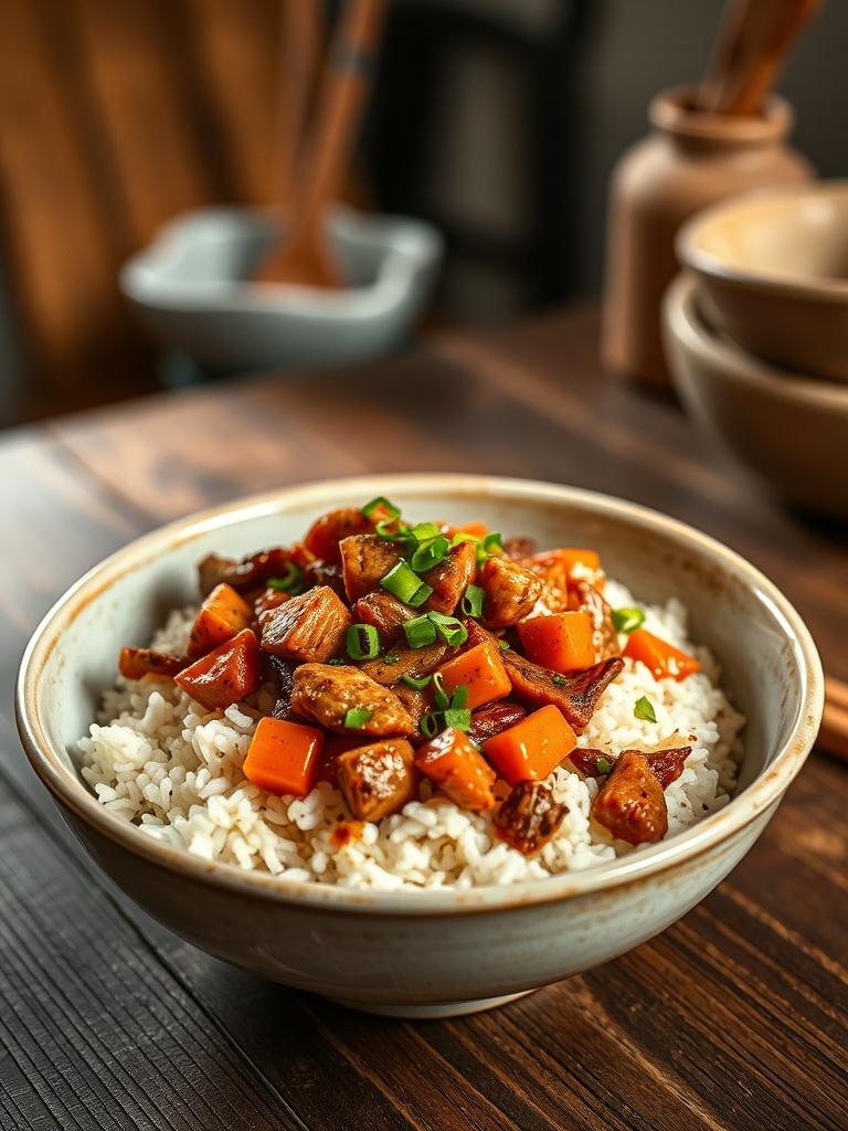 Spicy Tuna Rice Bowl
