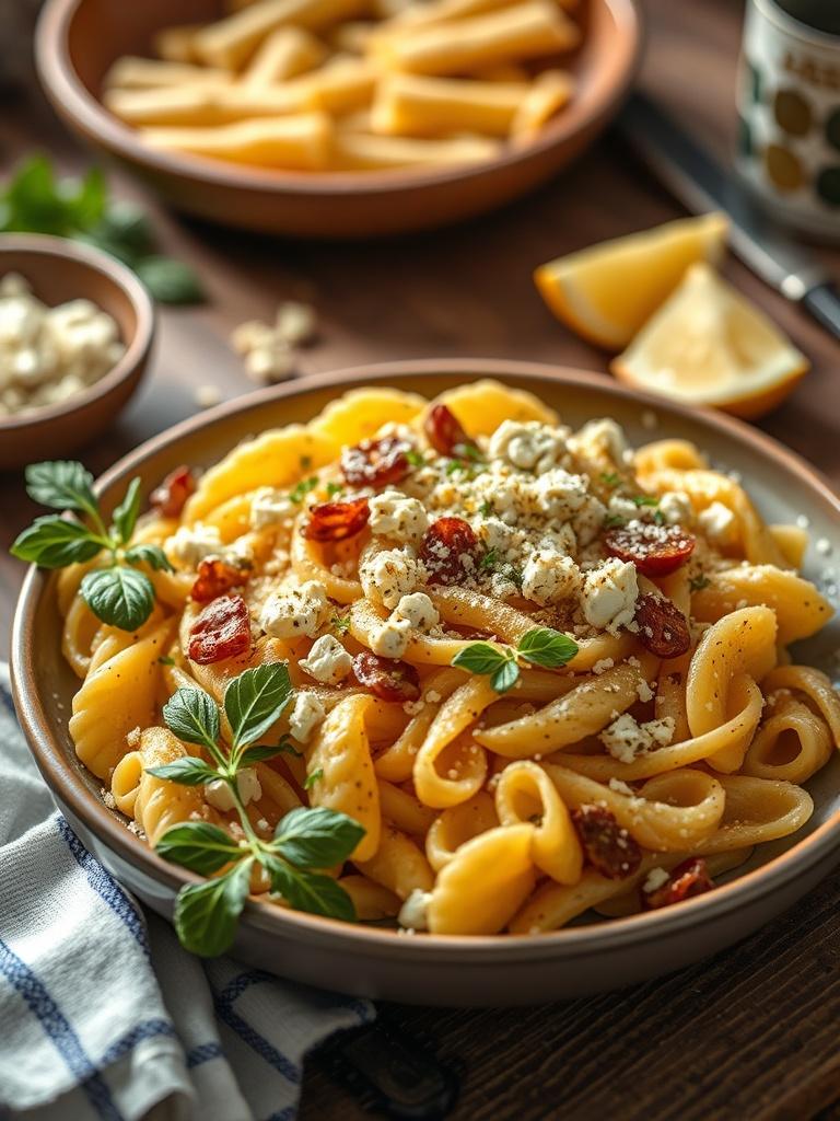 Viral Baked Feta Pasta